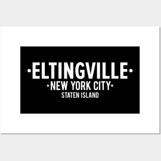 Eltingville Zen - Staten Island Minimalist Apparel - NYC Posters and Art